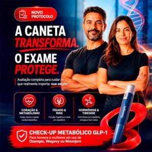 CHECK-UP METABÓLICO GLP-1 (canetas emagrecedoras)